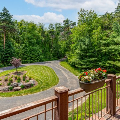 view from front balcony