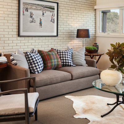 Mt. Adams condo renovation sitting area Wilcox Architecture