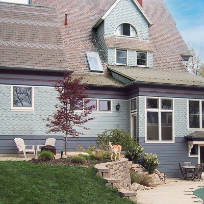 Family room and mudroom addition historic Cincinnati residential architecture