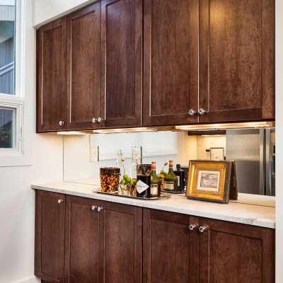 Mt. Adams condo renovation kitchen cabinets Wilcox Architecture