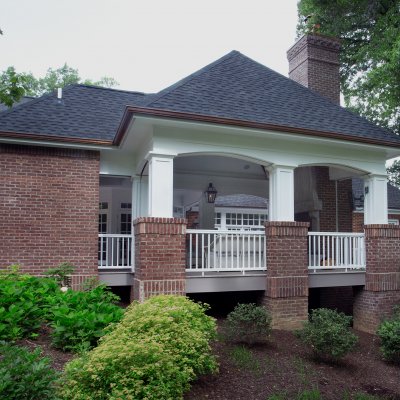 Outdoor living room, residential architecture