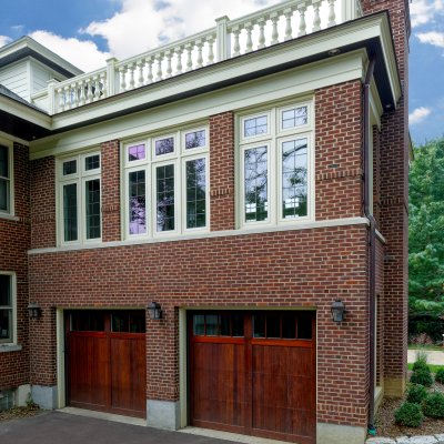 Garage and second floor family room addition Wilcox Architecture