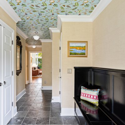 new mudroom on first floor