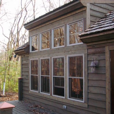 Rear exterior Artist's studio  