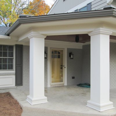 front porch columns residential architecture Indian Hill   