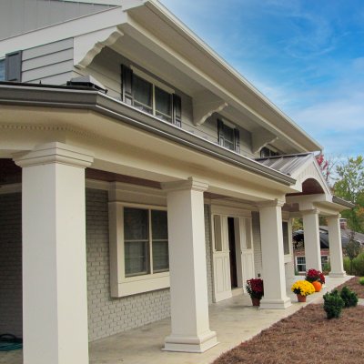 Indian Hill front porch addition Tom Wilcox residential architect 