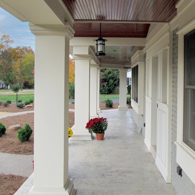 front porch Indian Hill, Cincinnati residential