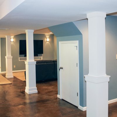 Basement columns