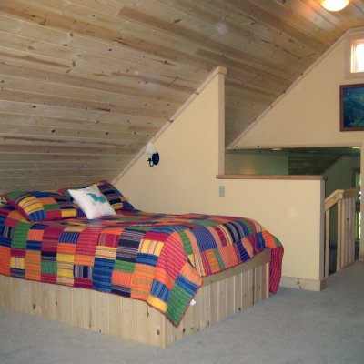 Loft with built-in beds