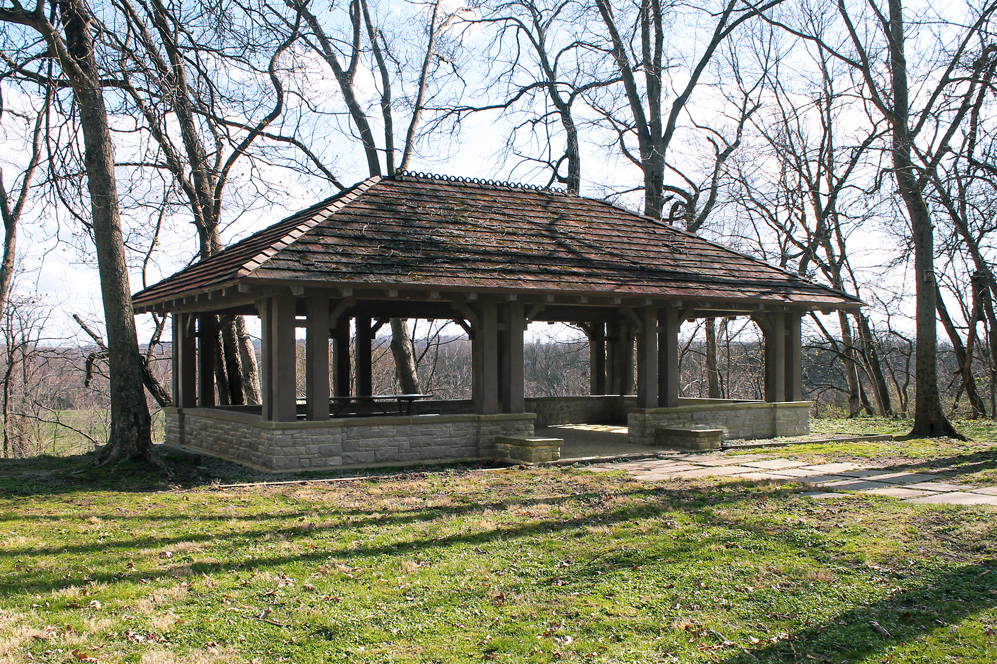 Public Park Shelter Mariemont Wilcox Architecture