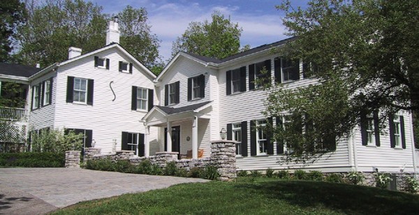 Brick house addition to historic home in Indian Hill   