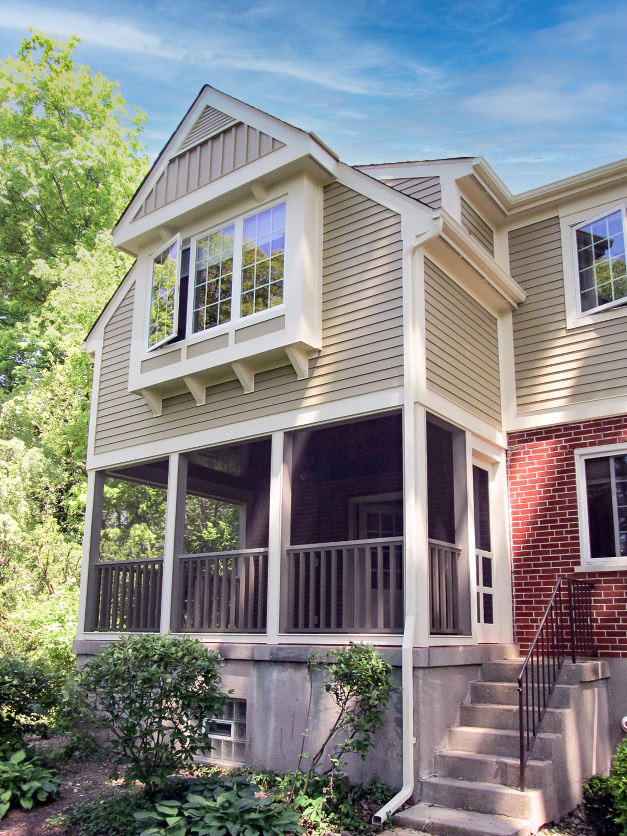 Cape Cod home with Master Bath addition